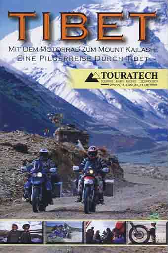 
Motorcyclists in front of Everest North Face - Tibet: Mit dem Motorrad zum Mount Kailash DVD cover
